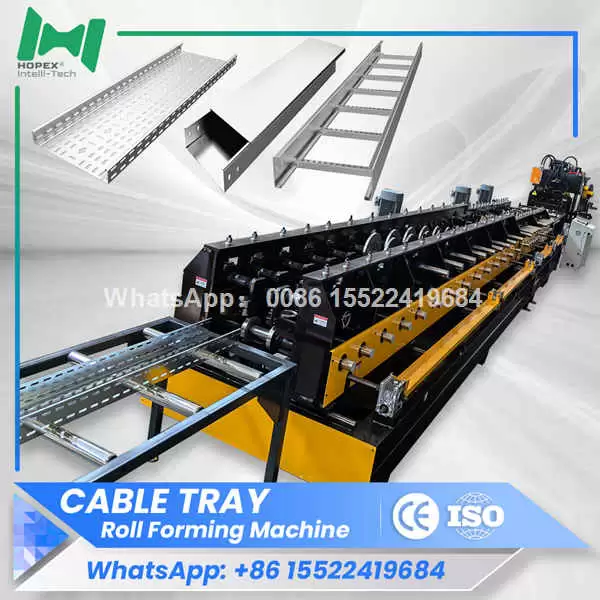 Cable Tray Roll Forming Machine for Trough Trays