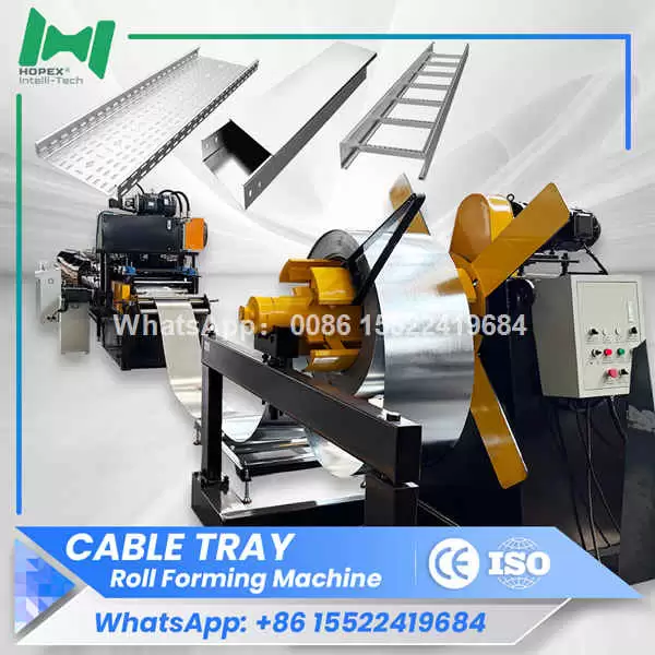 Cable Tray Punching Machine for Trough Trays